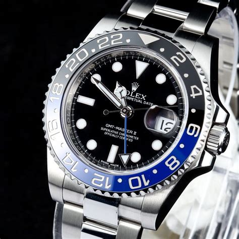 rolex gmt blue black sale.